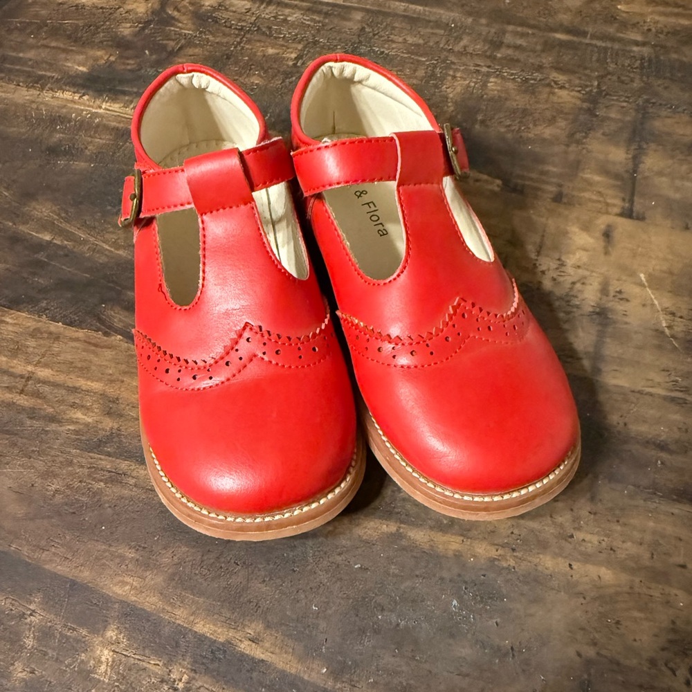 Felix and flora red shoes size 11